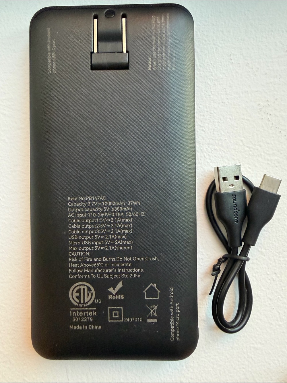Soundcore 10000mAh portable power bank